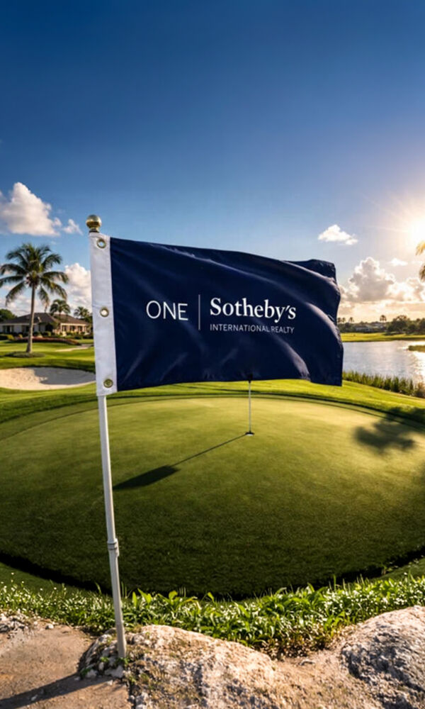  Golf Flag with Canvas Heading Double-Sided Thumbnail