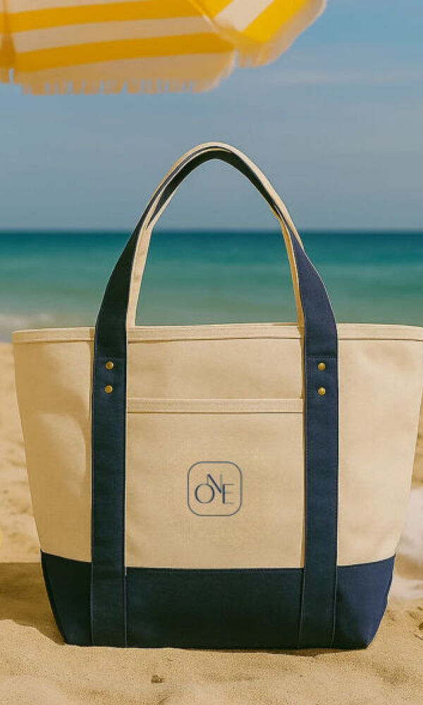  Newport Cotton Zippered Tote Thumbnail